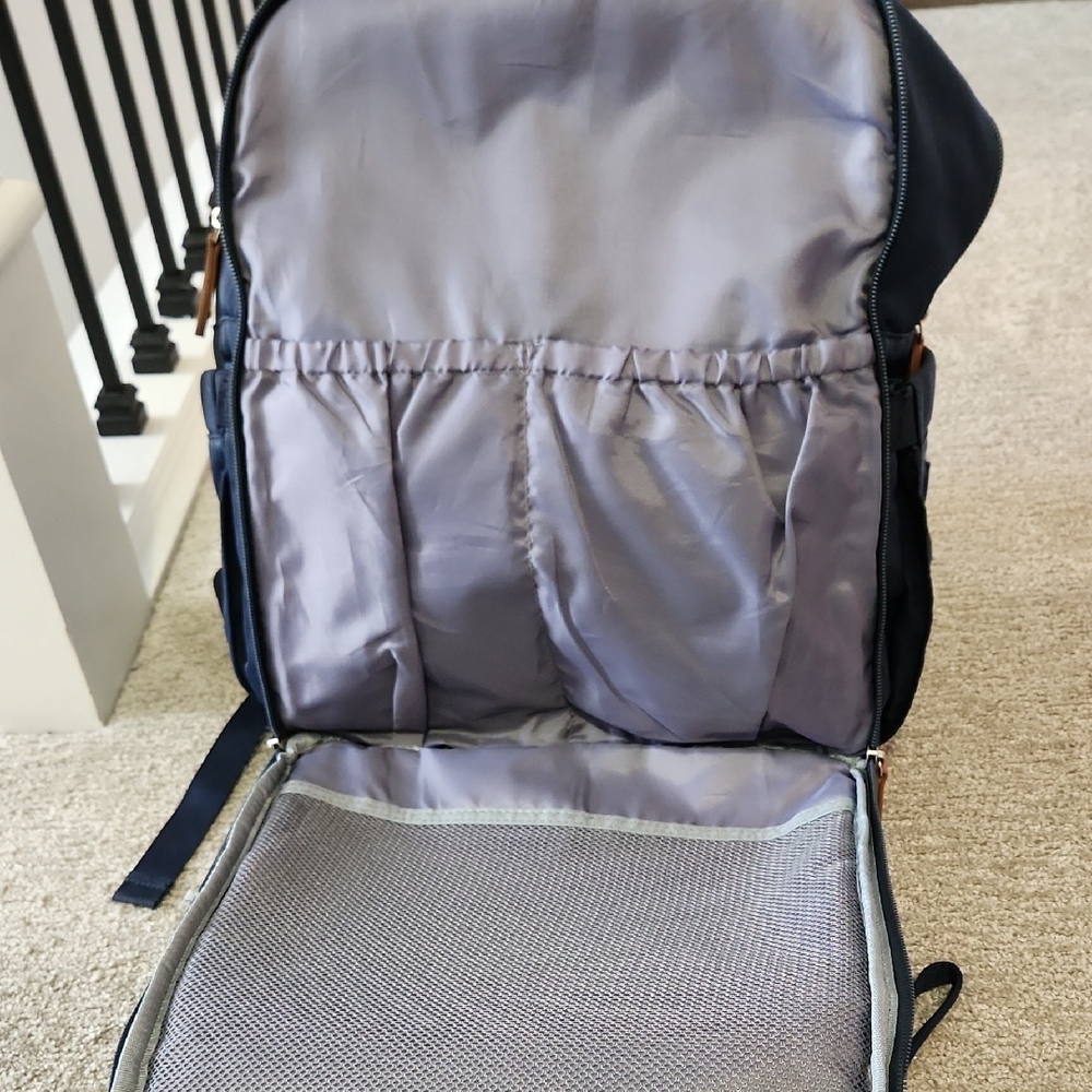 Navy Blue Backpack - Picture 7 of 8